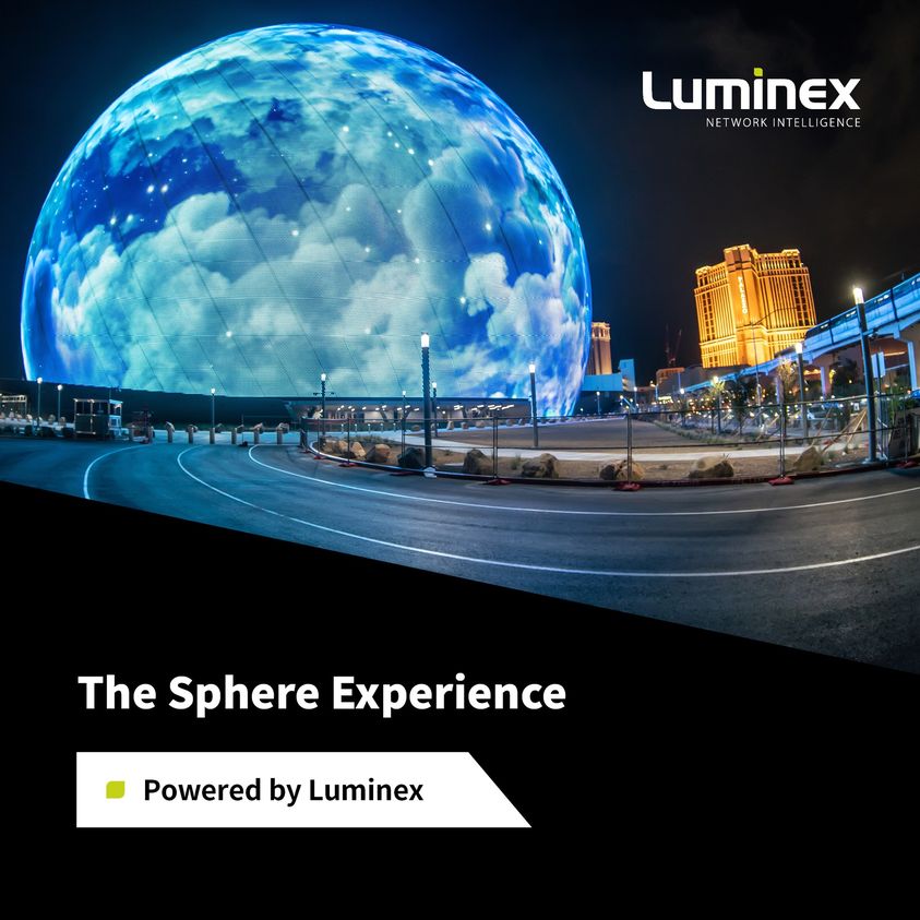 The Sphere Experience---Luminex专业AVL网络系统应用案例